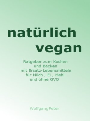 cover image of natürlich vegan